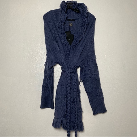 ALANUI Icon Fisherman Belted Cashmere Cardigan XS - Picture 4 of 16